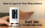 How to Log In to Your Ring Camera: +1-800-259-4103