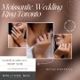 Moissanite and Lab Diamond  Wedding Ring Toronto 