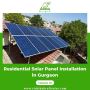 Affordable Residential Solar Panel Installation in Gurgaon w