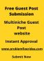 Free Multi Niche Guest Post