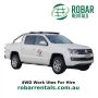 4WD Utes & 12 Seater Mini Bus Hire – ROBAR Rentals
