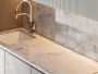 White Marble Kitchen Countertop: Elegant & Timeless Beauty
