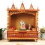 Abhikya Sadana Floor Rested Pooja Mandir without Door