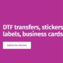 High-Quality DTF Transfer Printing Services | Rolled Up Prin
