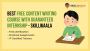 Best Free Content Writing Course with Guaranteed Internship 