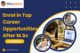 Enrol in Top Career Opportunities After M.Sc