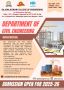 Admissions Open 2025–26 | Civil Engineering Top Engineering