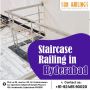 SS staircase in Hyderabad - SUN RAILING HYDERABAD