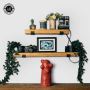 Stylish Rustic Wooden Shelves