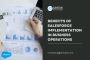 Benefits of Salesforce Implementation in business operations