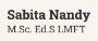 Sabita Nandy LMFT