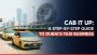 Starting a Taxi Business in Dubai 2024