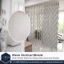 Give your Home a Unique Look with the Wave Vertical Blinds