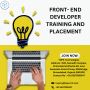 Front-End Development Training in Ahmedabad: Training & Plac