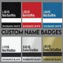 Custom Magnetic Name Tags | Engraved Badges for Branding