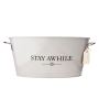 Stay Awhile Metal Drink Tub by Twine® | BistroToRestro