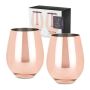 Copper Stemless Wine Glasses by Viski® | BistroToRestro