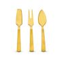 Gold Cheese Knife Set by Twine