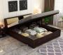 Elegant Hydraulic Bed: Perfect Blend of Style and Storage