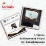 Kailash Goenka | Sankalp Group | Lifetime Achievement Award
