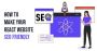 How to Conquer Search Engines with Your Next Web App