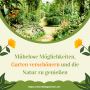 Mühelose Möglichkeiten, Garten verschönern und die Natur zu 