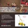 Choosing the Right Paint Applicator for Your Project