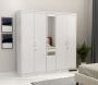 Elegant Wardrobe with Mirror – Space-Saving Design