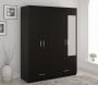 Classic Wardrobe with Mirror from WoodenStreet – Elegance Me