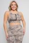 Comfortable and Stylish Front Zip Sports Bra Plus Size