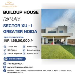 Elevate Your Lifestyle in Sector XU-I with Shiva Associates.