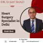 Heart Surgery Specialist in Delhi | Dr. Sujay Shad