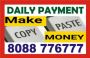 Copy paste job Daily Income | Work Daily Earn Daily | 15 Par