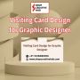Visiting Card Design for Graphic Designer