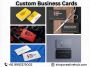 Custom Business Cards That Make a Lasting Impression 