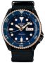 Seiko 5 Sports Blue Dial Nato Band Japan Exclusive SBSA098		