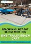 Beach Days Just Got Better with This Bike Trailer Beach Cart