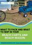  What to Pack and What to Skip in Your Beach Carts and Beach