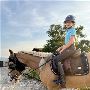 Ride in Style: Blueberry Long Sleeve Sunshirts