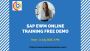 SAP EWM Online Training SAP EWM Online Training
