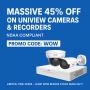 🚨 45% OFF – Uniview Cameras & Recorders! 🚨