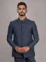 Blue Jodhpuri Suit for Men | Hand Embroidered Floral Design
