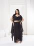 Black Lehenga for Wedding – Designer Floral Elegance