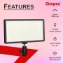 Simpex LED 450 with 770 USB Battery – Perfect for Creators