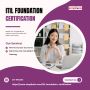 ITIL Certification Course | Industry Expert Trainer ITIL Certification Course | Industry Expert Trainer
