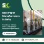 Best Paper Manufacturers in India for Packaging and Printing