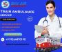 Sky Train Ambulance in Raipur Transfer the Patient Painlessl
