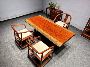 Turn Your Home with a Breathtaking Live Edge Walnut Table