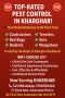 Top-Rated Pest Control in Kharghar! Top-Rated Pest Control in Kharghar!