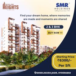 Ready to Occupy 2,3 BHK luxury Apartment | SMR Holdings